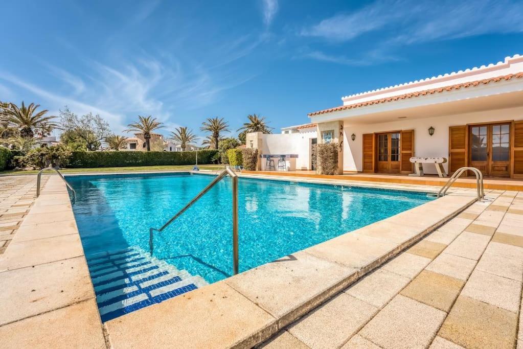 La Calma Espectacular Villa Con Jardin Y Piscina En Menorca S'Algar Buitenkant foto