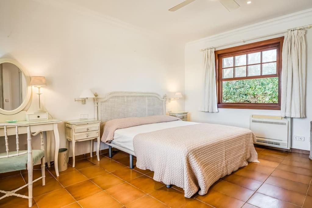 La Calma Espectacular Villa Con Jardin Y Piscina En Menorca S'Algar Buitenkant foto