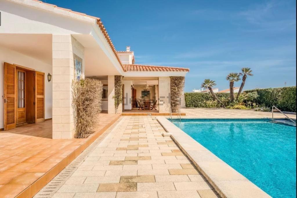 La Calma Espectacular Villa Con Jardin Y Piscina En Menorca S'Algar Buitenkant foto