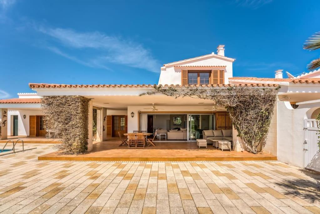 La Calma Espectacular Villa Con Jardin Y Piscina En Menorca S'Algar Buitenkant foto