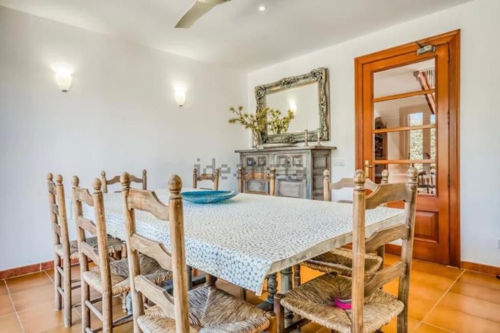 La Calma Espectacular Villa Con Jardin Y Piscina En Menorca S'Algar Buitenkant foto