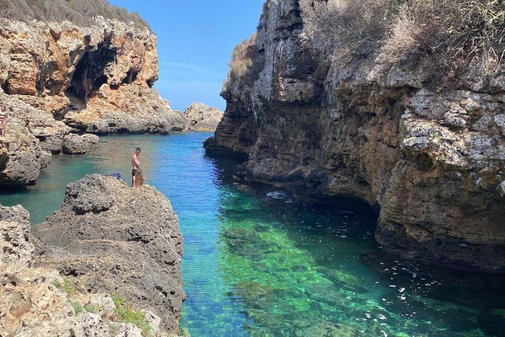 La Calma Espectacular Villa Con Jardin Y Piscina En Menorca S'Algar Buitenkant foto