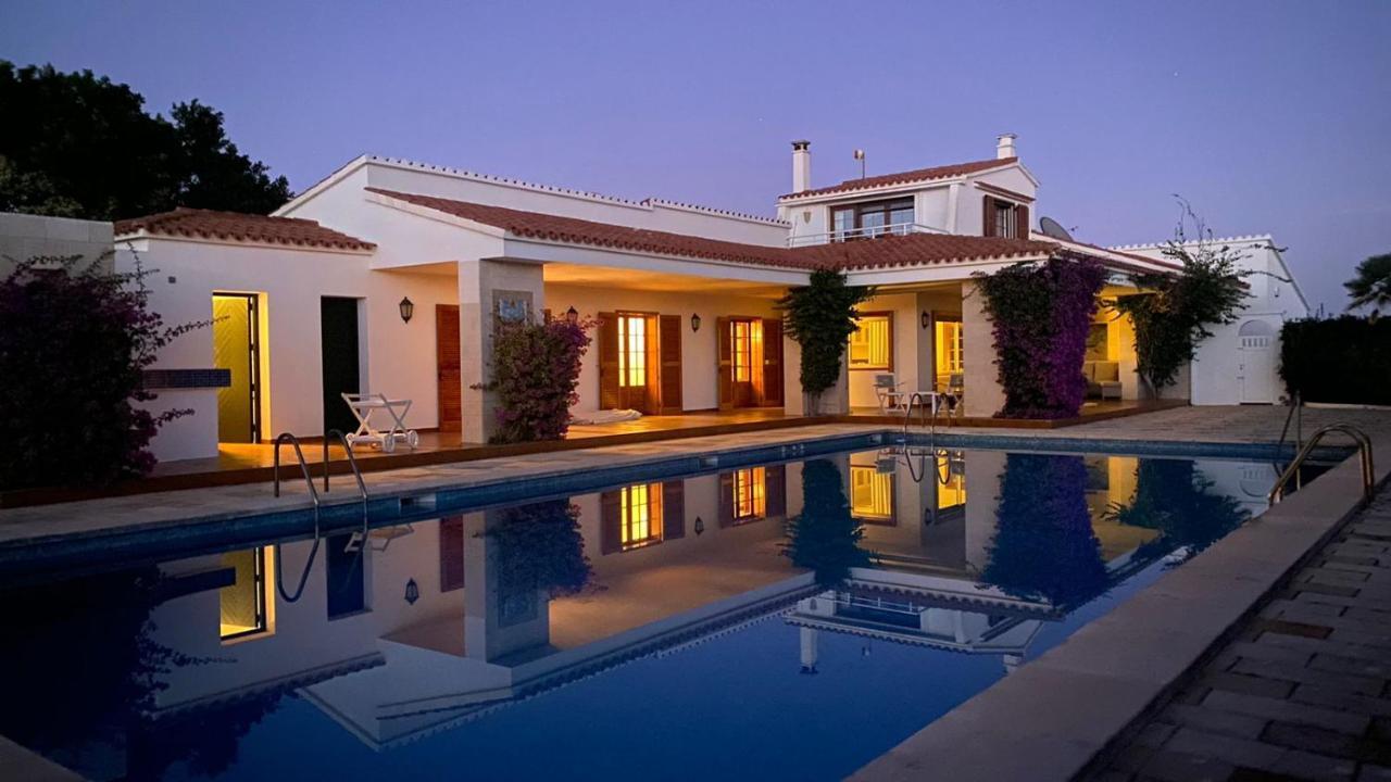 La Calma Espectacular Villa Con Jardin Y Piscina En Menorca S'Algar Buitenkant foto