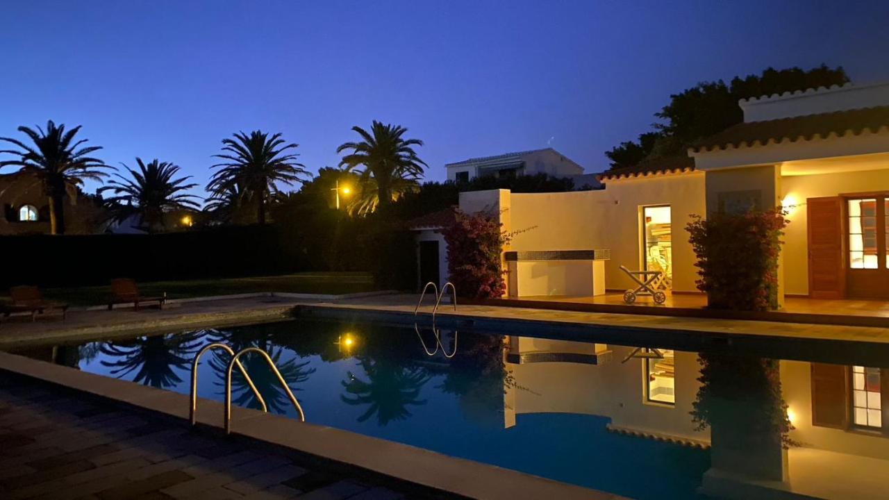 La Calma Espectacular Villa Con Jardin Y Piscina En Menorca S'Algar Buitenkant foto